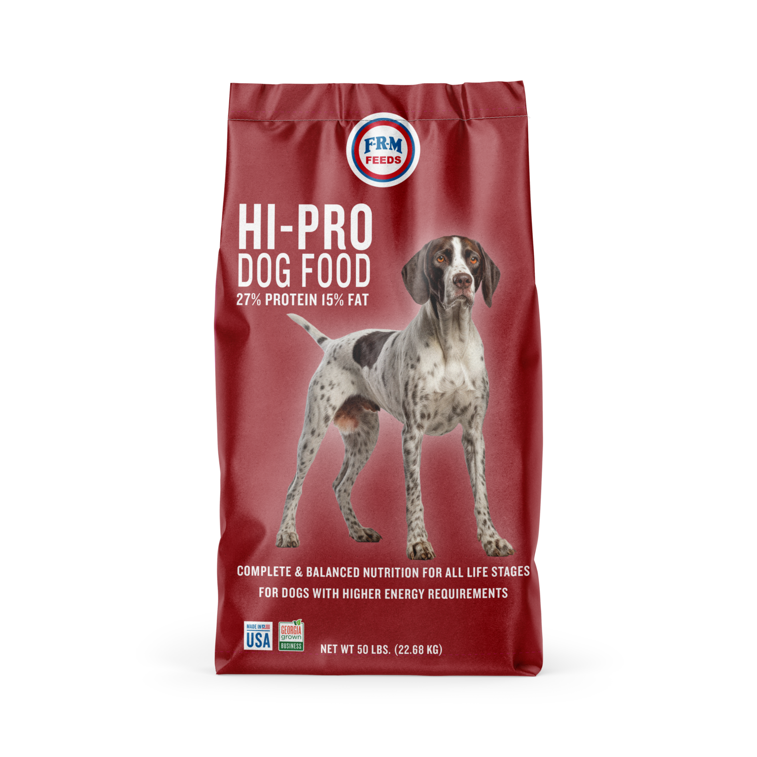 Next Level High Pro Dog Food F-R-M Hi Pro Dog Food - Flint River Mills, Inc.